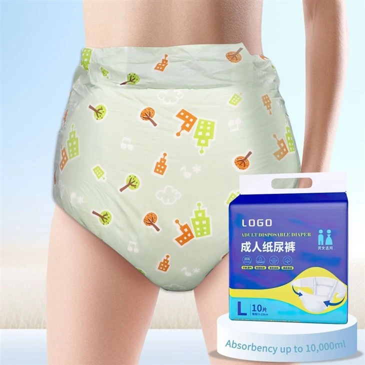 Printed Adult Diaper